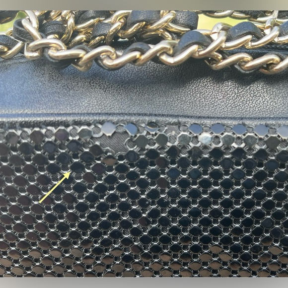 EUC Whiting and Davis International Metallic Mesh Bag - Picture 10 of 14